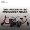 Trends & Predictions for an E Bike Manufacturer in India in 2026