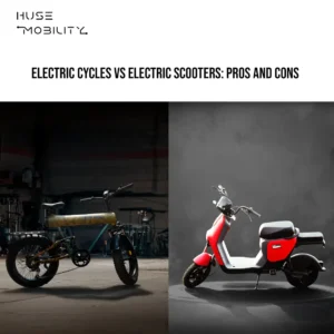 Electric Cycles VS Electric Bike Scooters: Pros and Cons